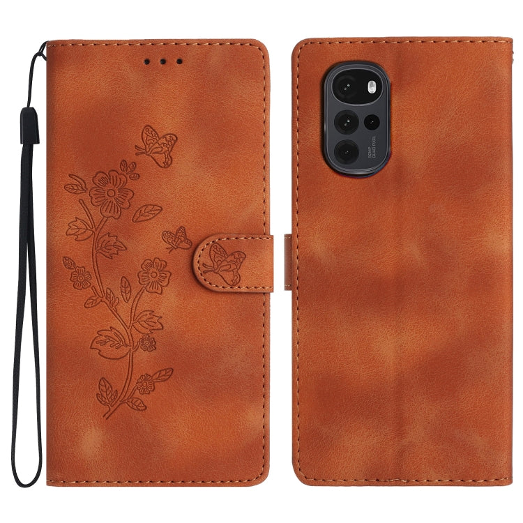 Flower Butterfly Embossing Pattern Leather Phone Case, Series 6 My Store