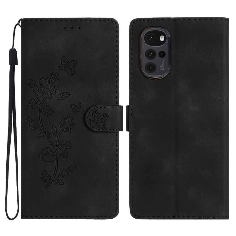 Flower Butterfly Embossing Pattern Leather Phone Case, Series 6 My Store