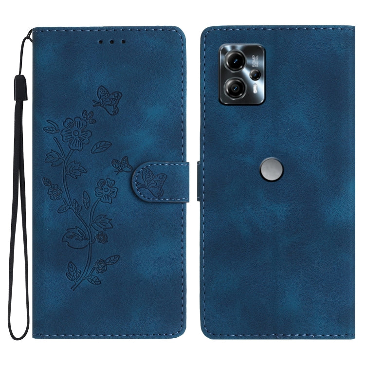 Flower Butterfly Embossing Pattern Leather Phone Case, Series 5 My Store