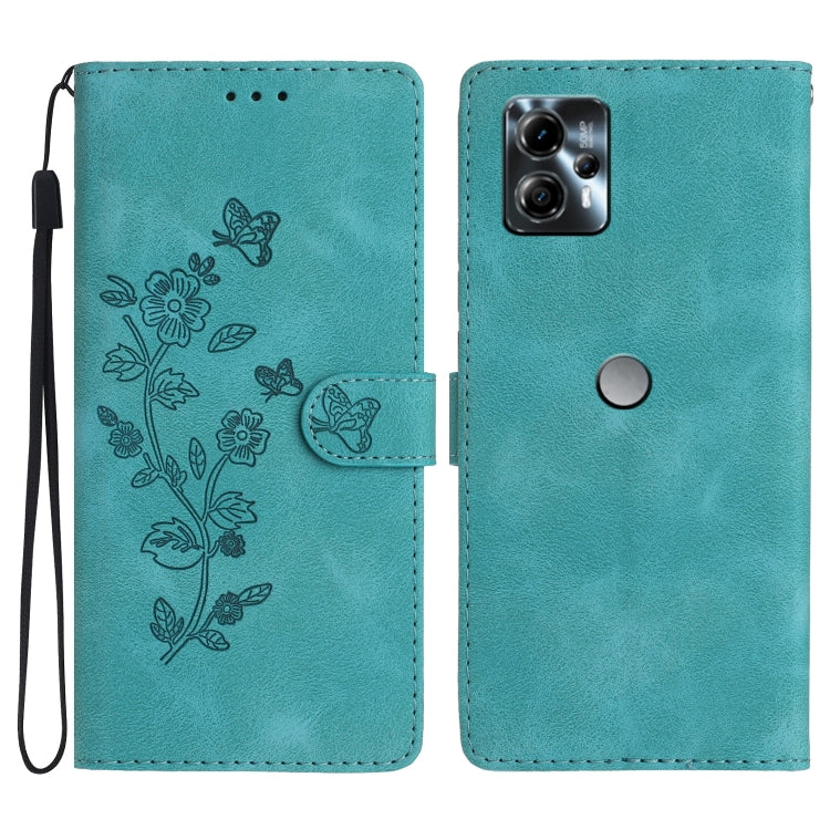 Flower Butterfly Embossing Pattern Leather Phone Case, Series 5 My Store