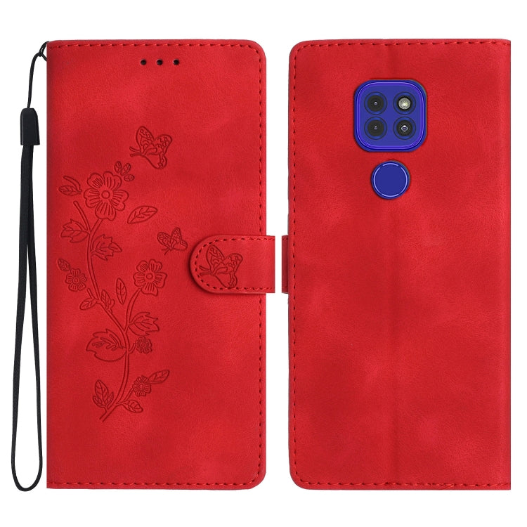 Flower Butterfly Embossing Pattern Leather Phone Case, Series 6 My Store