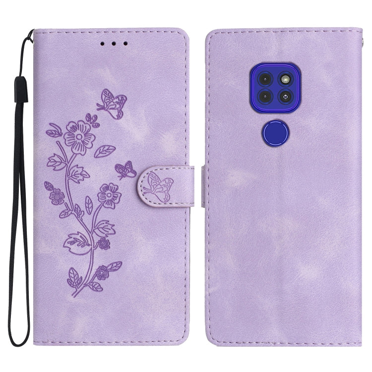 Flower Butterfly Embossing Pattern Leather Phone Case, Series 6 My Store