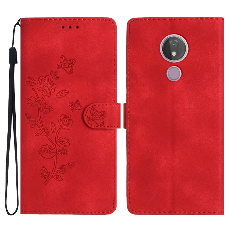 Flower Butterfly Embossing Pattern Leather Phone Case, Series 3 My Store