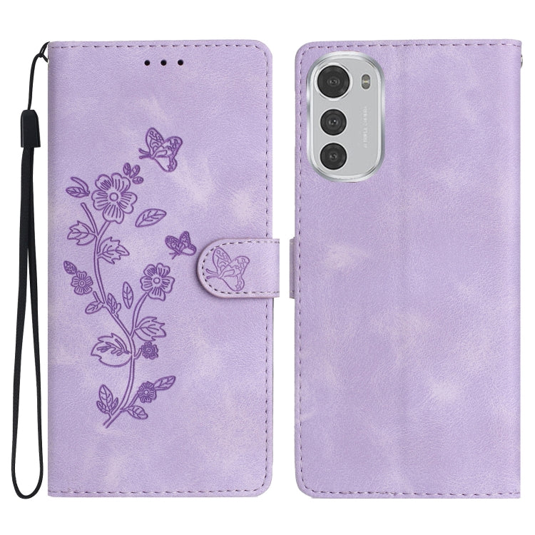 Flower Butterfly Embossing Pattern Leather Phone Case, Series 3 My Store