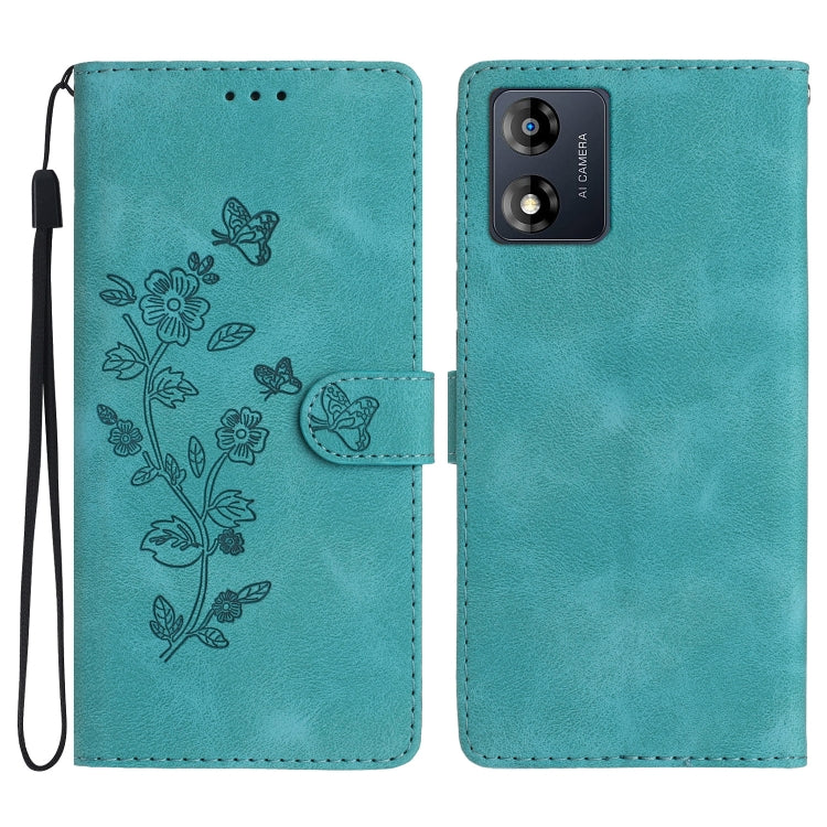 Flower Butterfly Embossing Pattern Leather Phone Case, Series 4 My Store