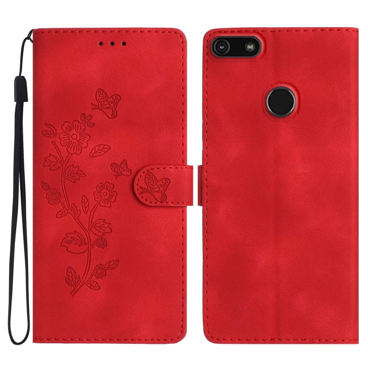 Flower Butterfly Embossing Pattern Leather Phone Case, Series 1 My Store