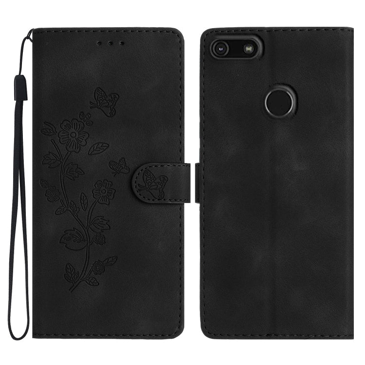 Flower Butterfly Embossing Pattern Leather Phone Case, Series 1 My Store