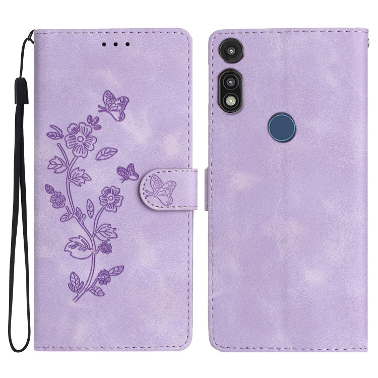 Flower Butterfly Embossing Pattern Leather Phone Case, Series 3 My Store