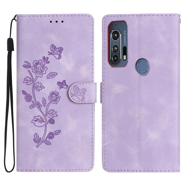 Flower Butterfly Embossing Pattern Leather Phone Case, Series 4 My Store