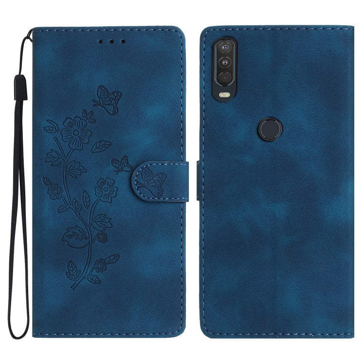 Flower Butterfly Embossing Pattern Leather Phone Case, Series 4 My Store