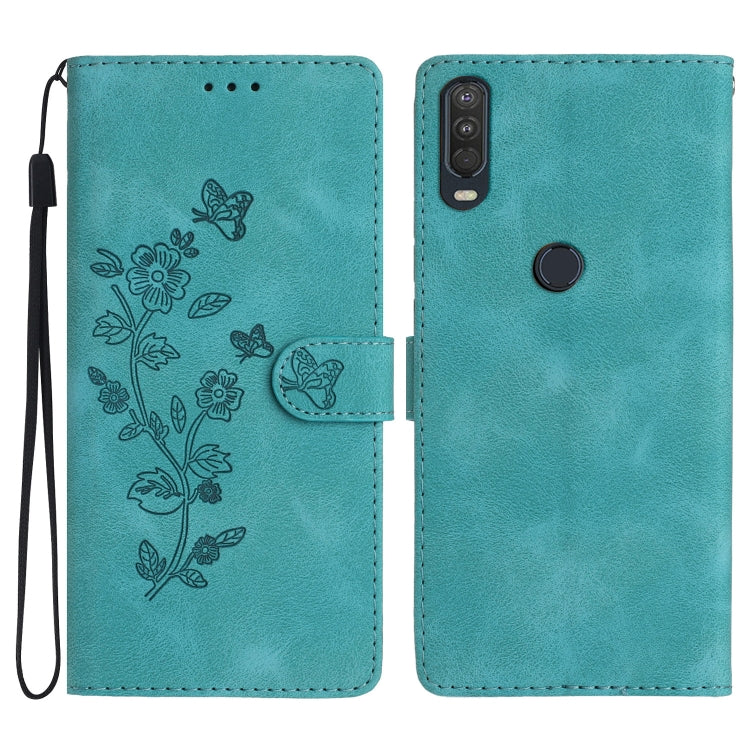 Flower Butterfly Embossing Pattern Leather Phone Case, Series 4 My Store