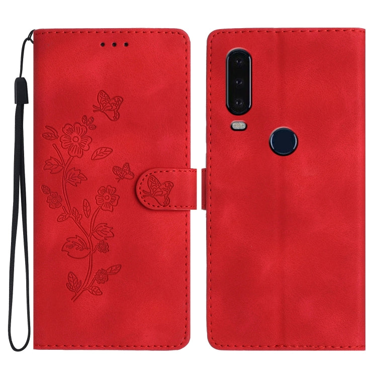 Flower Butterfly Embossing Pattern Leather Phone Case, Series 1 My Store