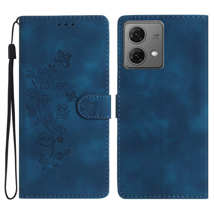 Flower Butterfly Embossing Pattern Leather Phone Case, Series 5 My Store