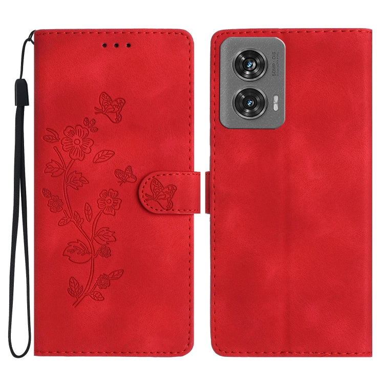 Flower Butterfly Embossing Pattern Leather Phone Case, Series 1 My Store