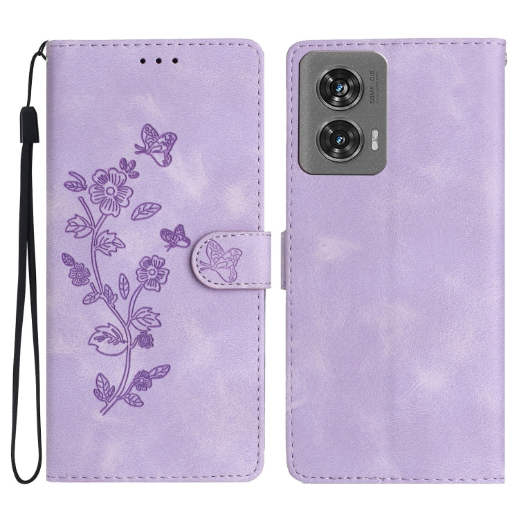 Flower Butterfly Embossing Pattern Leather Phone Case, Series 1 My Store