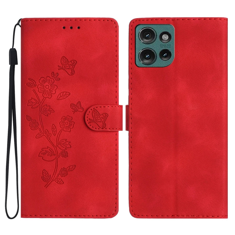 Flower Butterfly Embossing Pattern Leather Phone Case, Series 6 My Store