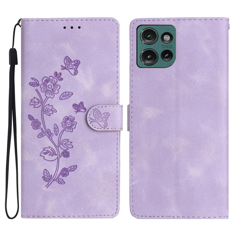 Flower Butterfly Embossing Pattern Leather Phone Case, Series 6 My Store