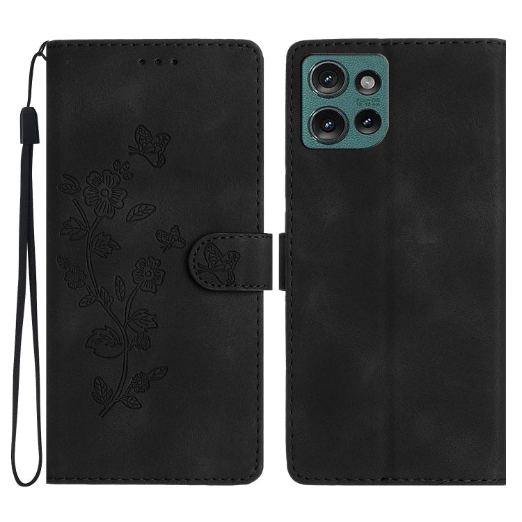 Flower Butterfly Embossing Pattern Leather Phone Case, Series 6 My Store