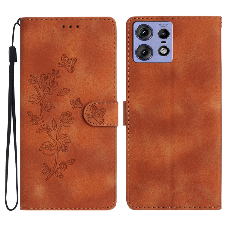 Flower Butterfly Embossing Pattern Leather Phone Case, Series 5 My Store