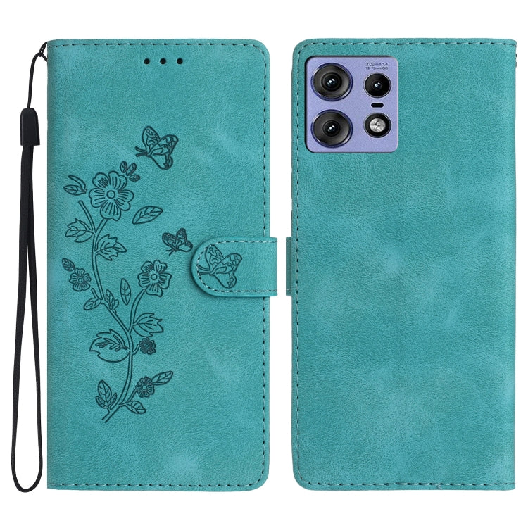 Flower Butterfly Embossing Pattern Leather Phone Case, Series 5 My Store