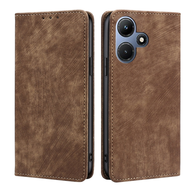 RFID Anti-theft Brush Magnetic Leather Phone Case, Series 1 My Store