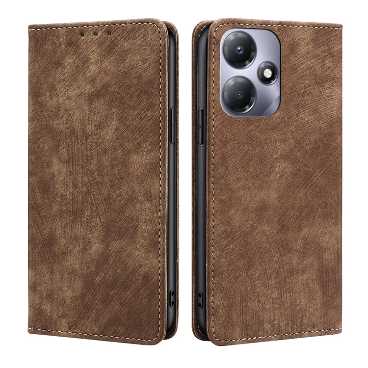 RFID Anti-theft Brush Magnetic Leather Phone Case, Series 1 My Store