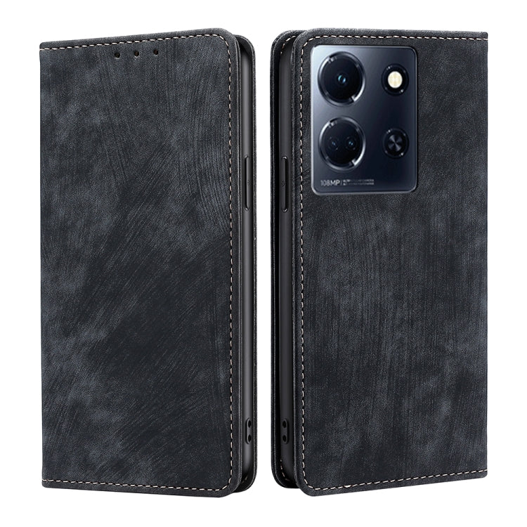 RFID Anti-theft Brush Magnetic Leather Phone Case, Series 1 My Store