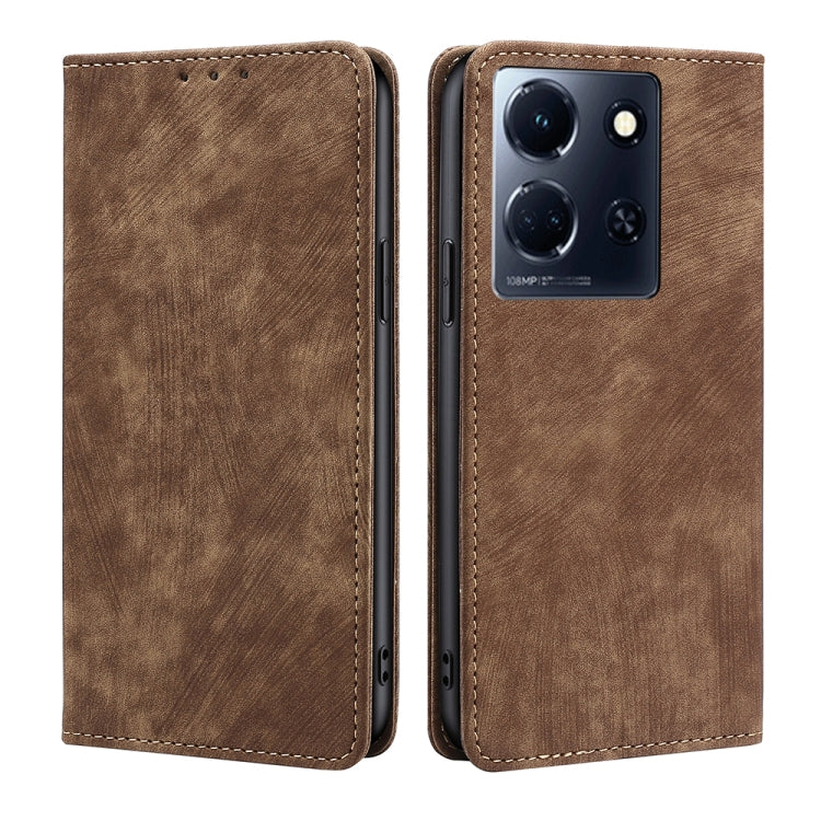 RFID Anti-theft Brush Magnetic Leather Phone Case, Series 1 My Store