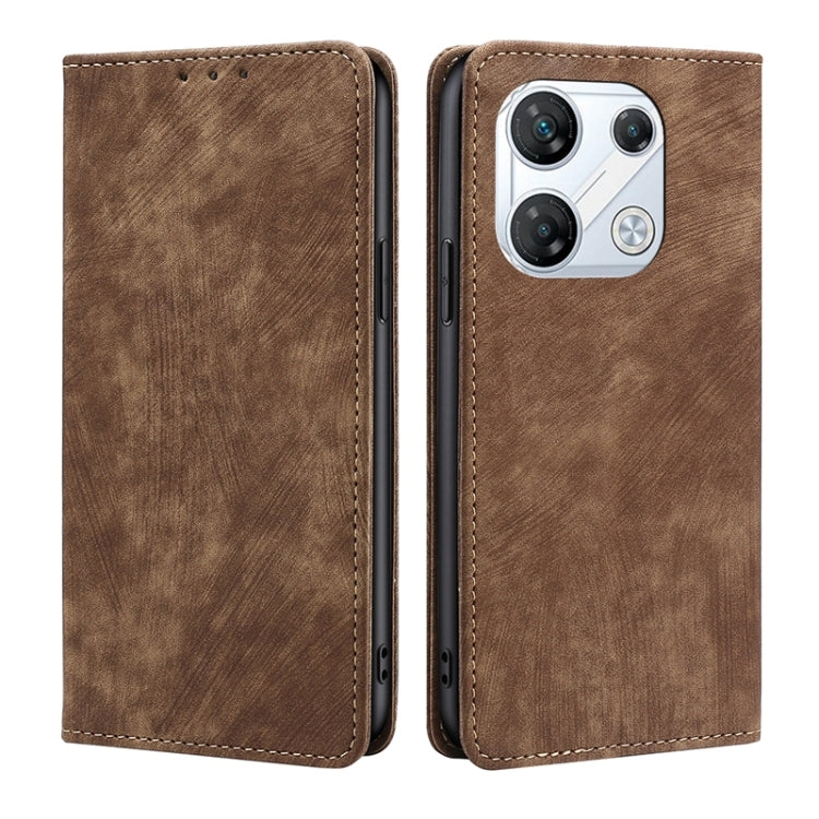 RFID Anti-theft Brush Magnetic Leather Phone Case, Series 2 My Store