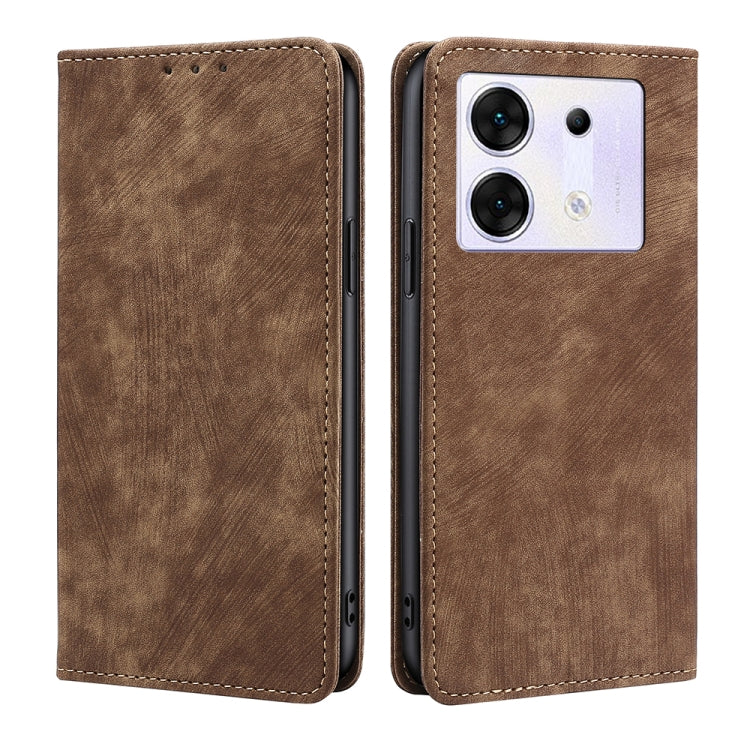 RFID Anti-theft Brush Magnetic Leather Phone Case, Series 1 My Store