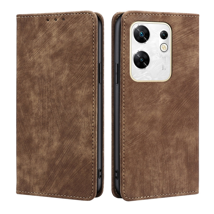 RFID Anti-theft Brush Magnetic Leather Phone Case, Series 1 My Store