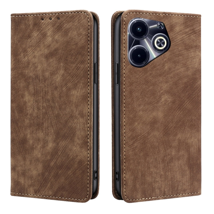 RFID Anti-theft Brush Magnetic Leather Phone Case, Series 2 My Store