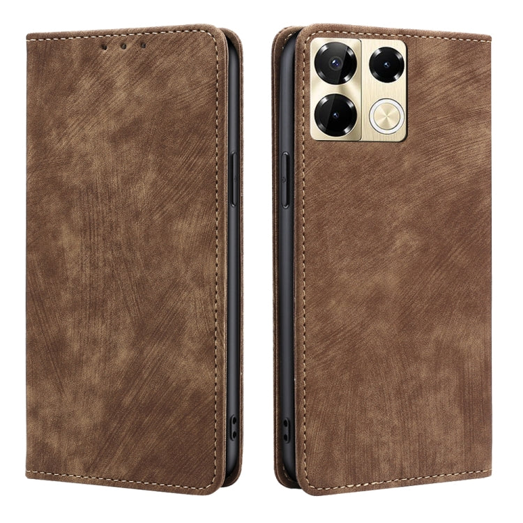 RFID Anti-theft Brush Magnetic Leather Phone Case, Series 2 My Store