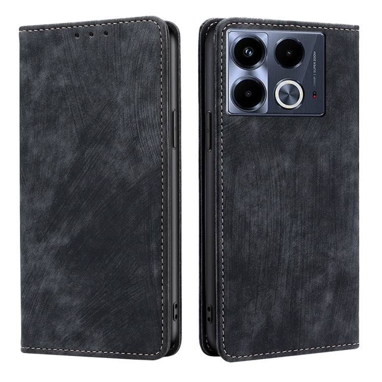 RFID Anti-theft Brush Magnetic Leather Phone Case, Series 1 My Store