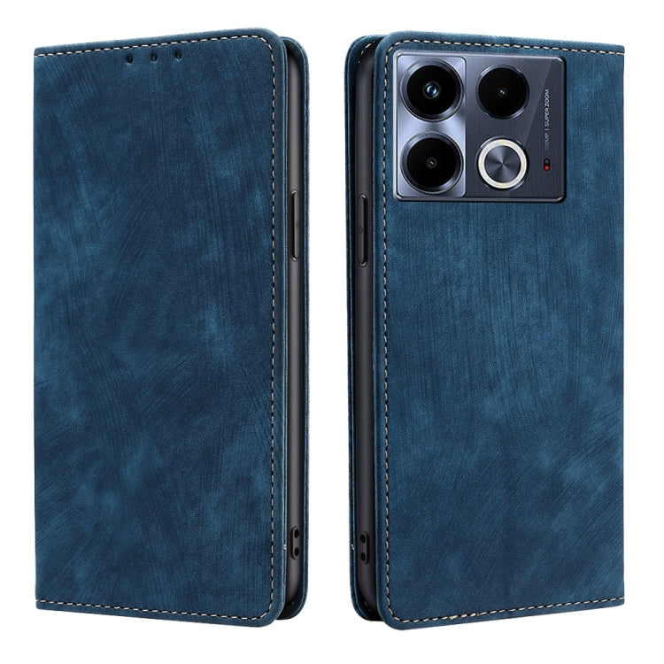 RFID Anti-theft Brush Magnetic Leather Phone Case, Series 1 My Store