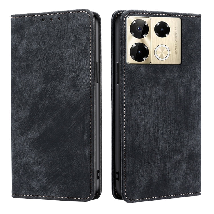 RFID Anti-theft Brush Magnetic Leather Phone Case, Series 2 My Store