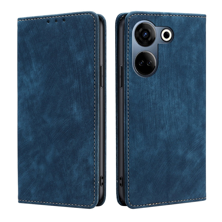 RFID Anti-theft Brush Magnetic Leather Phone Case, Series 1