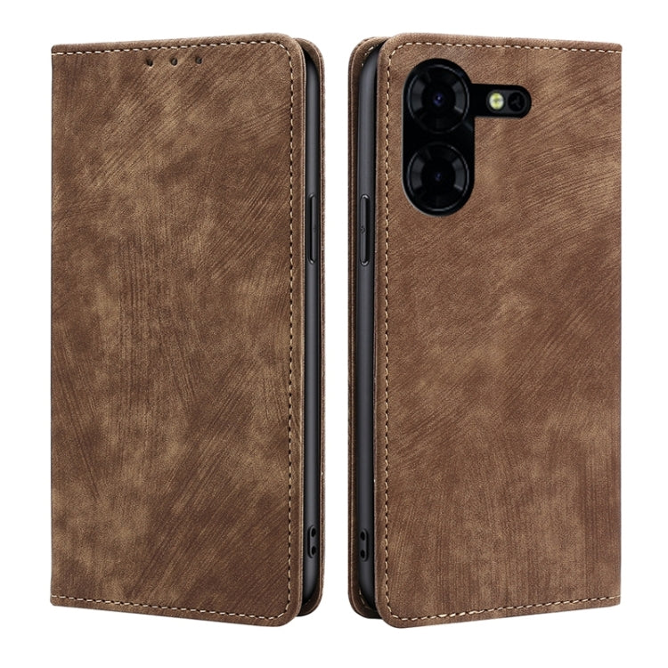 RFID Anti-theft Brush Magnetic Leather Phone Case, Series 1 My Store