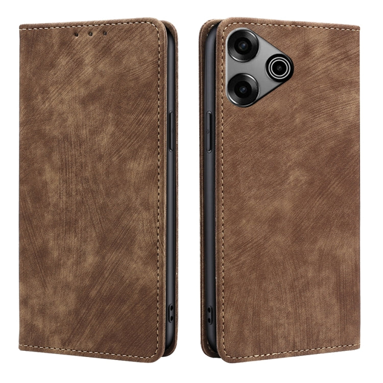 RFID Anti-theft Brush Magnetic Leather Phone Case, Series 1 My Store