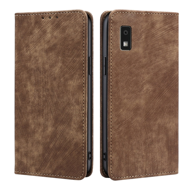 RFID Anti-theft Brush Magnetic Leather Phone Case My Store