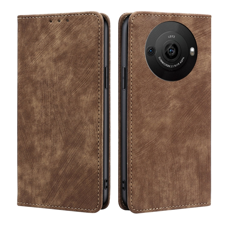 RFID Anti-theft Brush Magnetic Leather Phone Case My Store