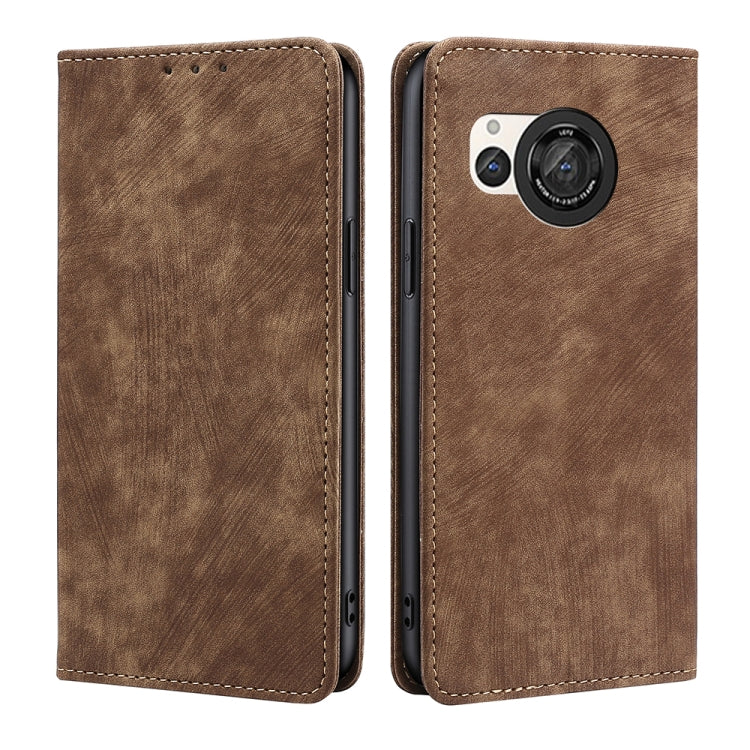 RFID Anti-theft Brush Magnetic Leather Phone Case My Store