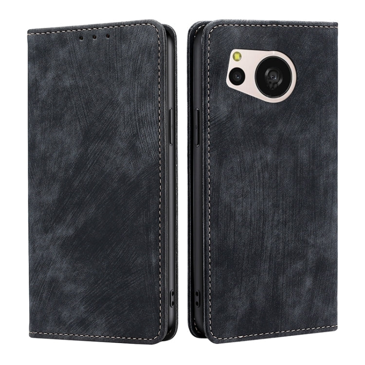 RFID Anti-theft Brush Magnetic Leather Phone Case My Store