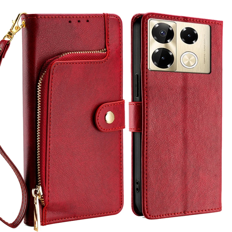 Zipper Bag Leather Phone Case