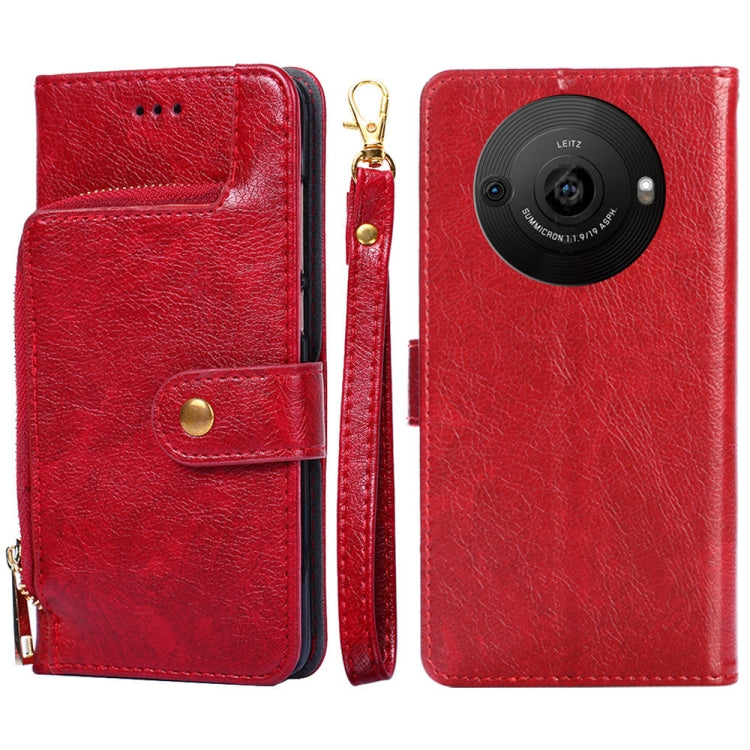 Zipper Bag Leather Phone Case