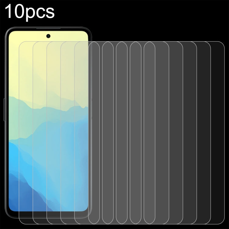 10pcs 0.26mm 9H 2.5D Tempered Glass Film