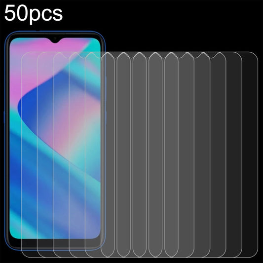 50pcs 0.26mm 9H 2.5D Tempered Glass Film