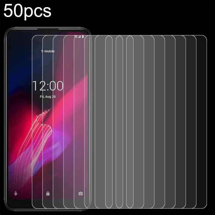 50pcs 0.26mm 9H 2.5D Tempered Glass Film-Reluova