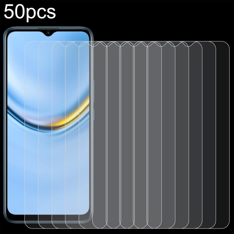 50pcs 0.26mm 9H 2.5D Tempered Glass Film-Reluova