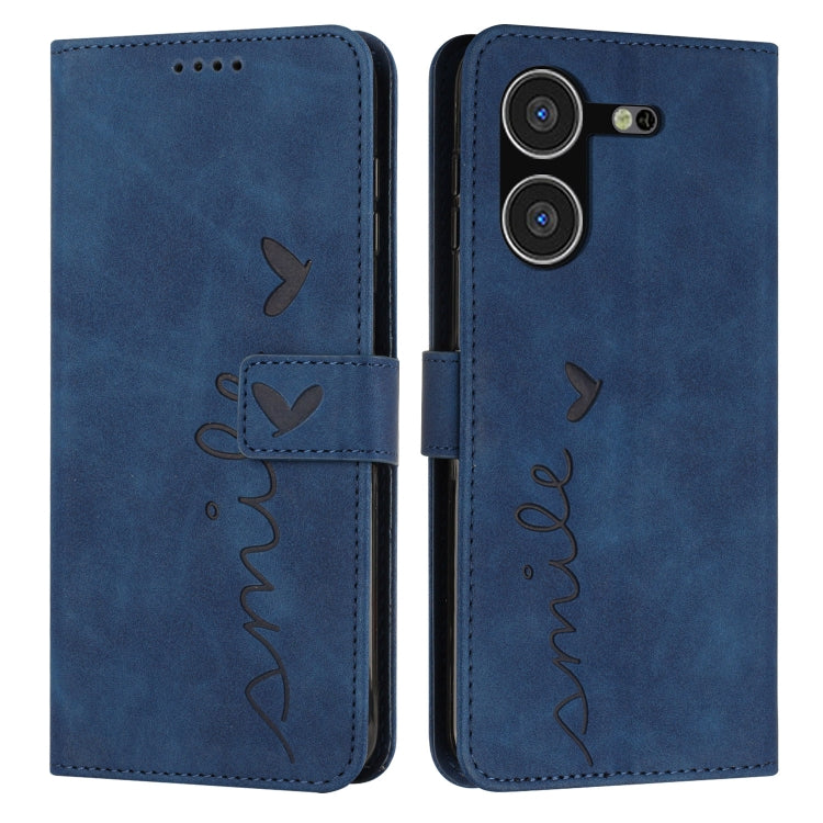 Skin Feel Heart Pattern Leather Phone Case My Store